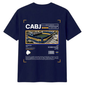 remera estadio boca azul