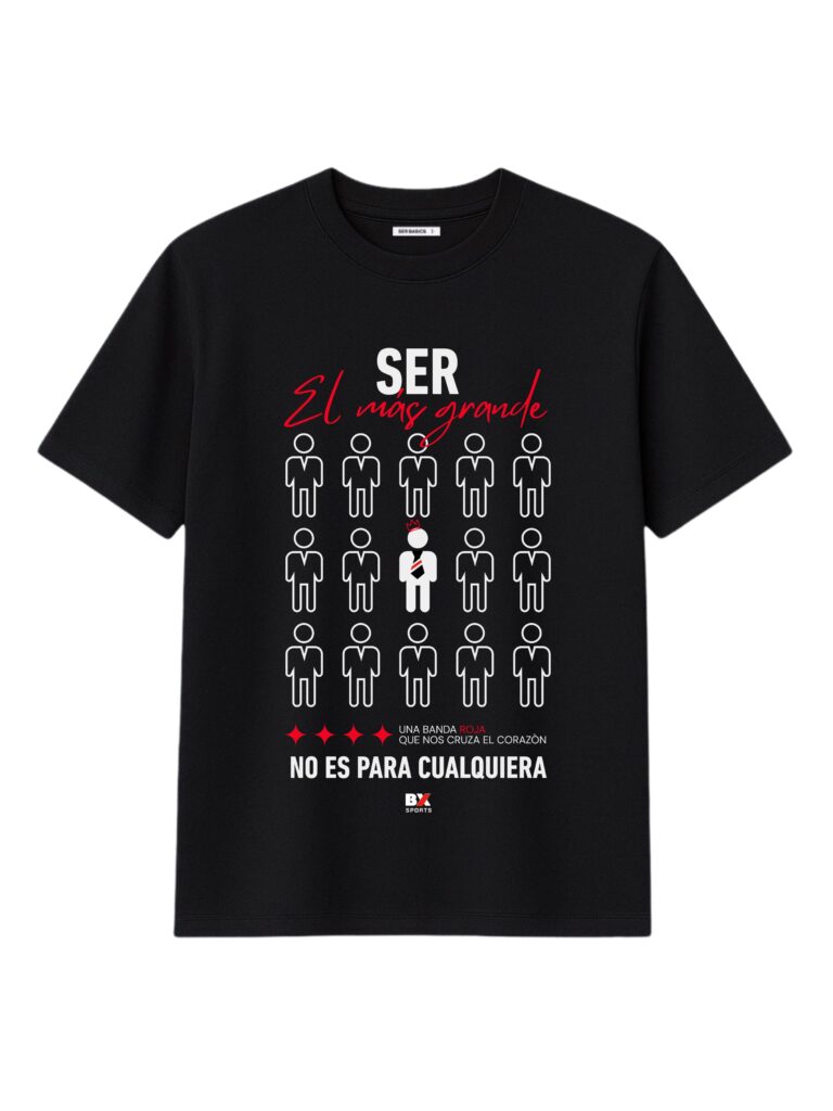remera river corbata