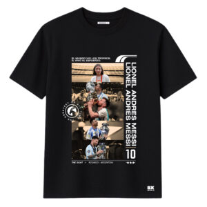 remera trofeos messi